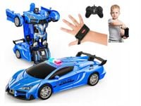 Sterowany Robot Samochód Autobot 2W1 Auto Zdalnie Sterowane Akumulator Rc