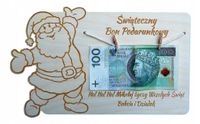 PREZENT NA ŚWIĘTA bon NA MIKOŁAJA