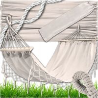 Wygodny HAMAK OGRODOWY BOHO makrama HUŚTAWKA ogrodowa LEŻAK WISZĄCY mocny