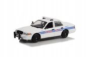 GREENLIGHT 2008 FORD CROWN VICTORIA Police Interceptor Detroit Police 1:24