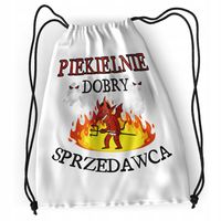 Plecak Dla Sprzedawcy Sportowy Szkolny Worek Torba Z Nadrukiem Ze Zdjęciem