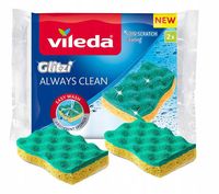 Zmywak wiskozowy Vileda Glitzi Always Clean 2 szt.