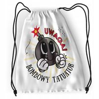 Plecak Sportowy Szkolny Tatuatora Worek Torba Z Nadrukiem Ze Zdjęciem