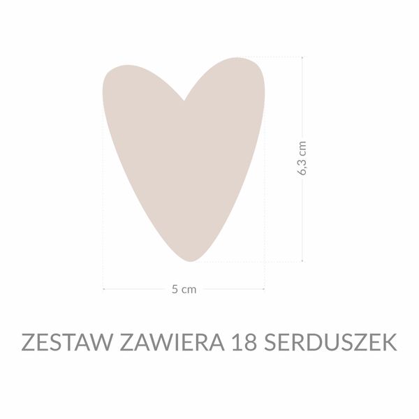 Naklejka Serca DK486 zdjęcie 3
