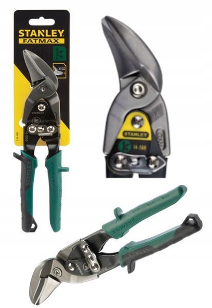 STANLEY FATMAX NOŻYCE DO BLACHY PRAWE 2-14-568 zdjęcie 1