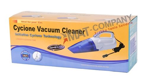 ODKURZACZ SAMOCHODOWY 12V FUNKCJA CYKLONU + HEPA na Arena.pl