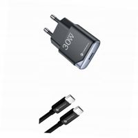 Ładowarka slim GaN 30W wejście USB-C do Motorola Moto G24 5G Power Edition