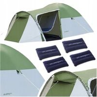 Namiot 4-osobowy Kempingowy Iglo Przedsionek Podłoga Rodzinny + Gratisy