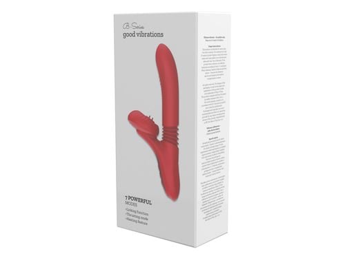 silicone vibrator 7 powerful modes - licking, thrusting and heating na Arena.pl