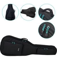 Pokrowiec plecak na Gitarę Basową wodoodporny Pianka 10mm Thomann