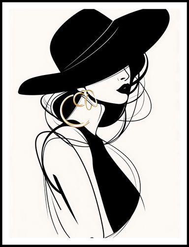 Plakat 75x100cm Uwikłana Elegancja na Arena.pl