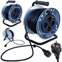 METALOWY 25m 3x2,5 PRZEDŁUŻACZ BĘBNOWY NA BĘBNIE