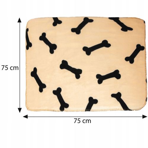 3X KOC KOCYK DLA PSA KOTA W KOŚCI MIĘKKI POSŁANIE MATA S 75X75 Cm na Arena.pl