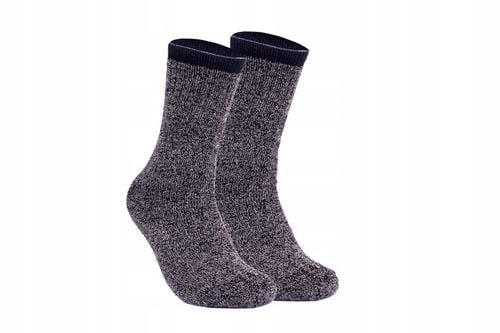 6 x CIEPŁE SKARPETY męskie TERMO GRUBE Wełniane Skarpetki na ZIMĘ ~ 39-43 ~ na Arena.pl