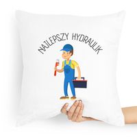 Poduszka Prezent Dla Hydraulika Najlepszy Prezent Z Nadrukiem Ze Zdjęciem