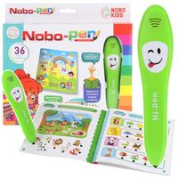Mówiące Pióro Nobo Pen Interaktywna Książeczka Gra Edukacyjna Łamigłówki