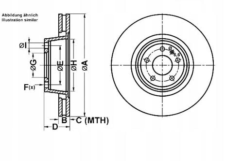 TARCZA HAM PRZOD 347X30 V POWER DISC ATE na Arena.pl