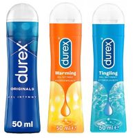 DUREX Zestaw Żeli Intymnych Lubrykant 3szt
