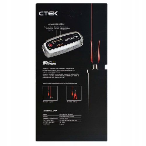 CTEK MXS 5.0 12V 5A 56-998r mxs5.0 na Arena.pl
