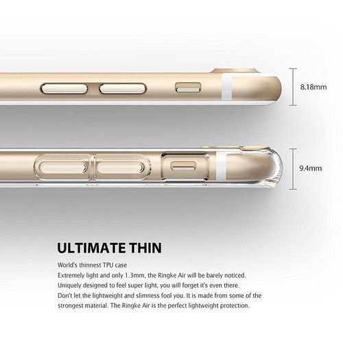 Etui Ringke Air iPhone 8 Plus / 7 Plus czarne na Arena.pl