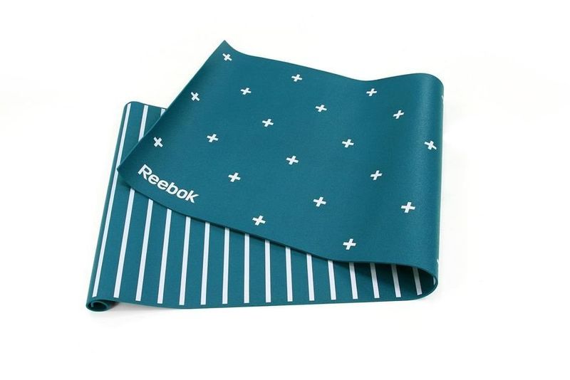 Dwustronna mata do jogi RAYG-11030GN Reebok zdjęcie 5