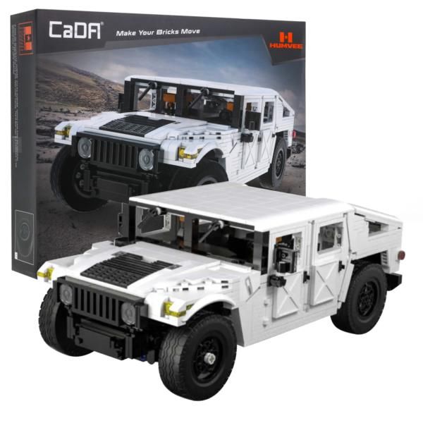 Klocki techniczne CaDA 1386 el. Humvee pojazd zdjęcie 4