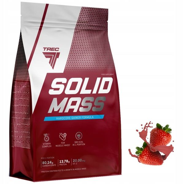GAINER TREC SOLID MASS 3000g zdjęcie 2