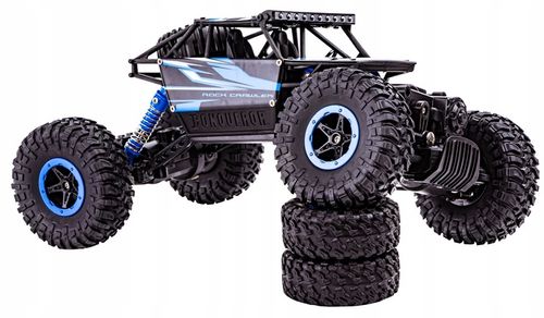 Samochód Auto CRAWLER 2.4 GHz 4x4 ZDALNIE STEROWANY Niebieski 4WD RC na Arena.pl