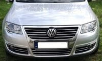 VW PASSAT B6 - Listwy CHROM GRILL Tuning KOMPLET