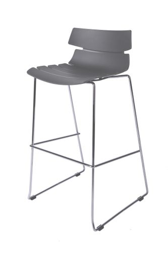 Stołek barowy Techno szary D2 na Arena.pl