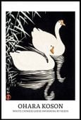 Plakat 61x91,5cm Design Geese, Koson Vintage do Salonu