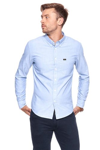 LEE SLIM BUTTON DOWN WORKWEAR BLUE L66VITSF L na Arena.pl