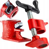 4 X ŚCISK STOLARSKI RUROWY BEZKOŃCOWY 3/4 ZACISK ŚCISKI SCISK STOLARSKIE