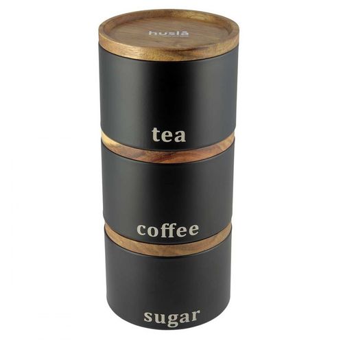 zestaw pojemników kuchennych husla black 73949 na Arena.pl