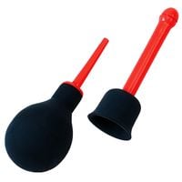 Gruszka do higieny intymnej. Wymienne końcówki.