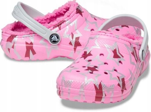 Dziecięce Ocieplane Buty Klapki Chodaki Crocs Classic Disco Clog 29-30 na Arena.pl