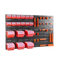 Tablica warsztatowa narzędziowa 120 x 80 cm + 18 kuwet