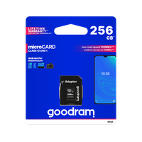 Goodram karta pamięci microSD 256 GB Class 10 UHS-I Adapter SD