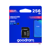 Goodram karta pamięci microSD 256 GB Class 10 UHS-I Adapter SD