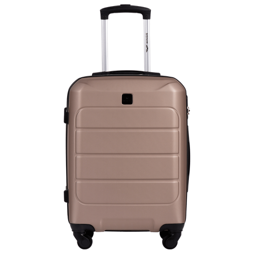 GAN01 GANNET, Walizka kabinowa ABS+ S Wings, CHAMPAGNE na Arena.pl