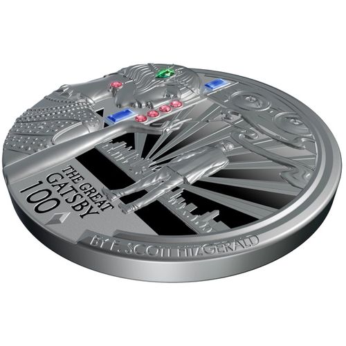 Liberia: The Great Gatsby $5 Srebro 2025 Prooflike na Arena.pl