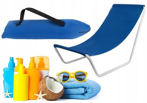 Leżak stal niebieski Malatec na Arena.pl