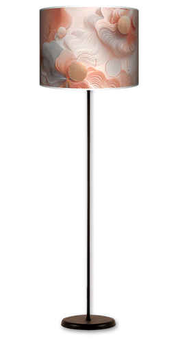 Lampa stojąca MAXI - Luna Serena (beżowa) na Arena.pl