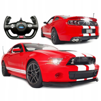SAMOCHÓD ZDALNIE STEROWANY RC DUŻE AUTO NA PILOT FORD SHELBY LEDY RASTAR BL