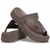 Crocs Wygodne Lekkie Damskie Buty Klapki Getaway Platform Toe Loop 41-42