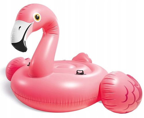 DMUCHANY FLAMING XXL DUŻY MATERAC DO PŁYWANIA WODY Z UCHWYTAMI INTEX 57558 na Arena.pl