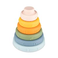 CANPOL 79/103 Sensoryczna układanka piramidka