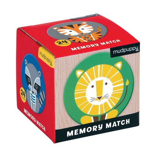 Mudpuppy Gra Mini Memory Geometryczne Zwierzęta na Arena.pl