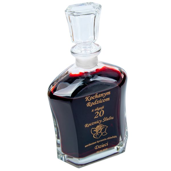 KARAFKA na Rocznicę Ślubu Jubileusz URODZINY zdjęcie 6