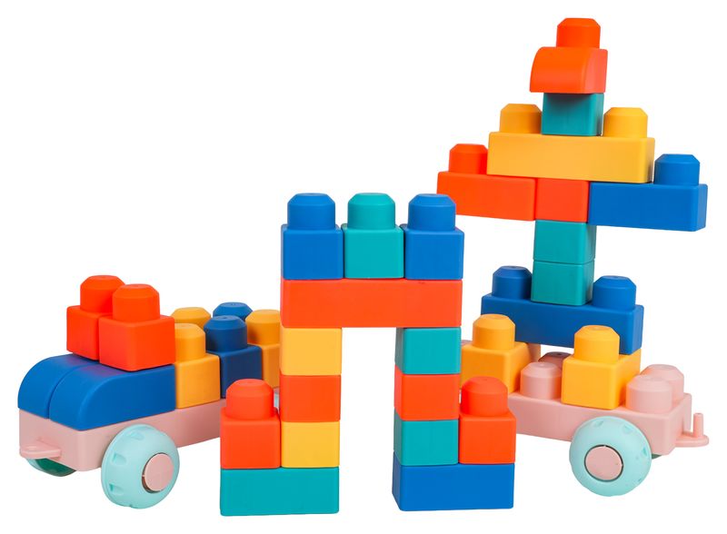 Zestaw Miękkich Klocków 45El. zdjęcie 4